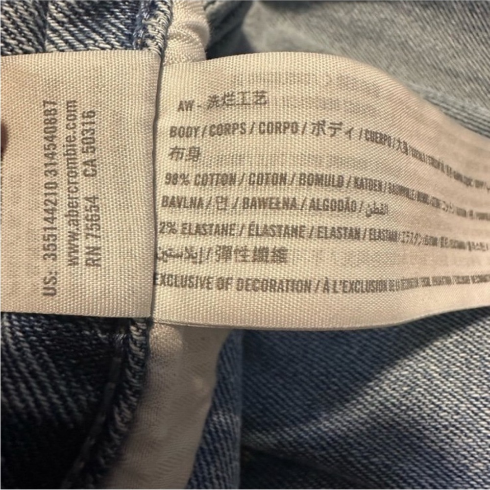 Hollister Ultra High Rise Dad Jeans Sz 31 - Picture 8 of 9